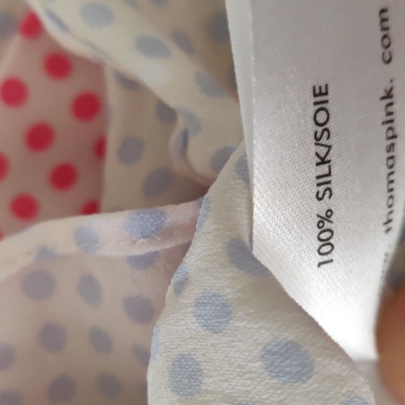 Silk designer blouse - Picture 5 of 5